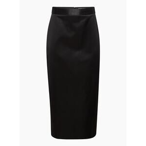 Babaton 'Trinity' Black Cotton Skirt Size 8 - NWT